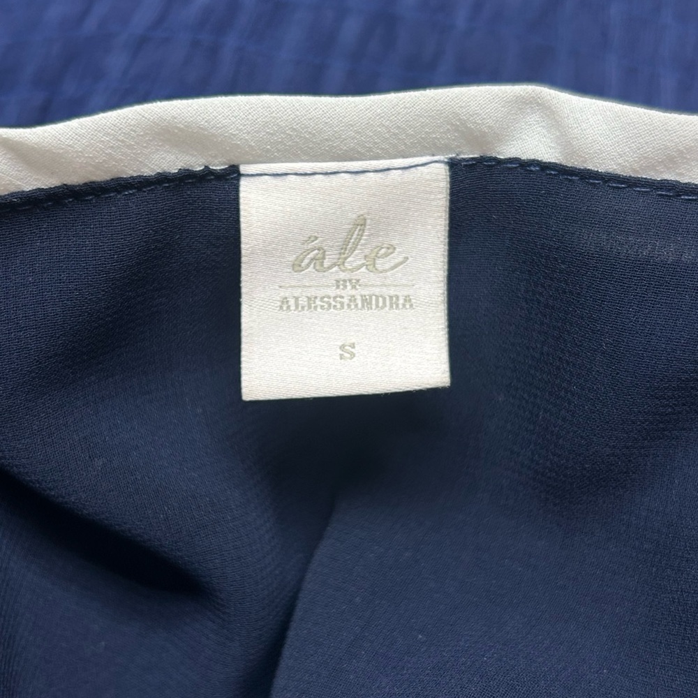 Ale by Alessandra x Revolve Sarita Mini Dress in Navy Size S - Picture 4 of 8